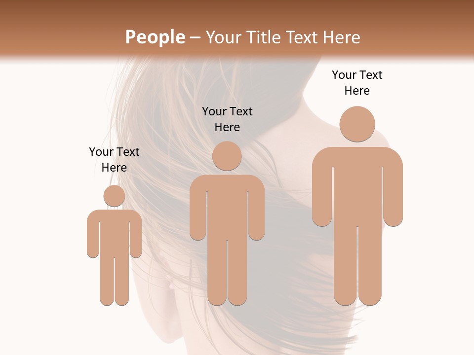 Attractive Caucasian Wind PowerPoint Template