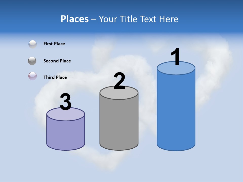 White Passion Air PowerPoint Template