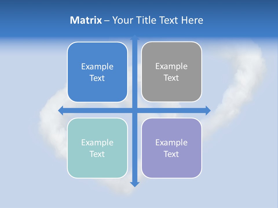 White Passion Air PowerPoint Template