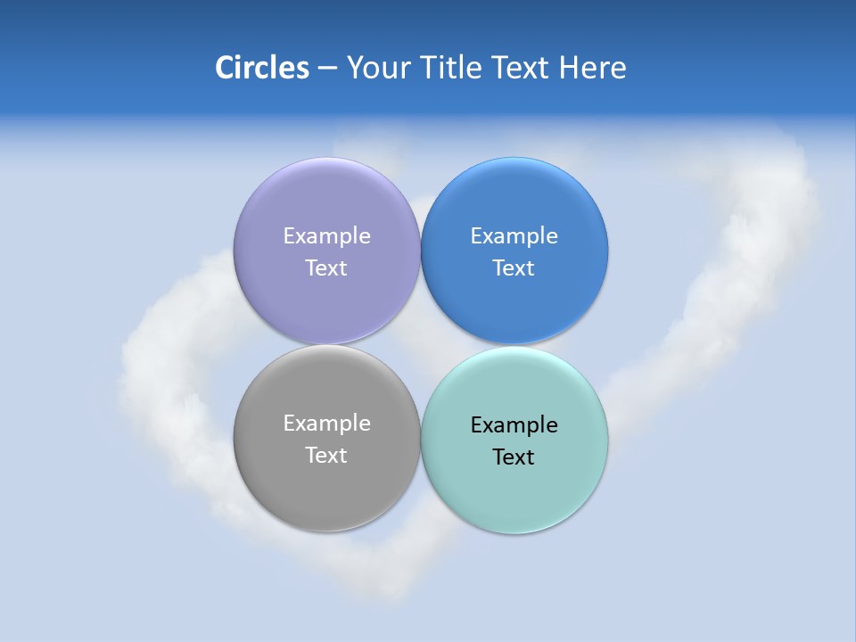 White Passion Air PowerPoint Template