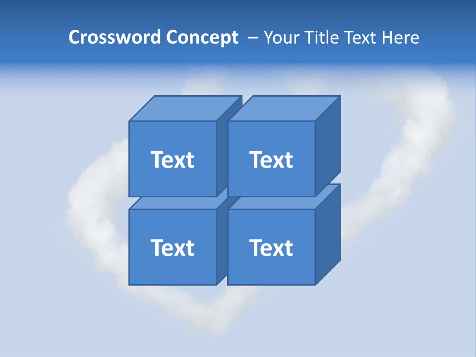 White Passion Air PowerPoint Template