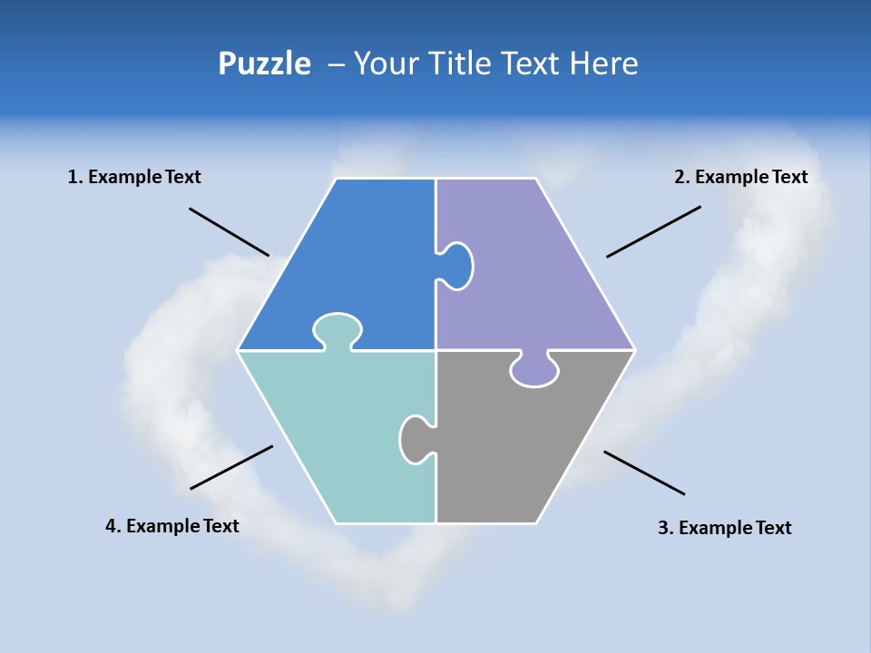 White Passion Air PowerPoint Template