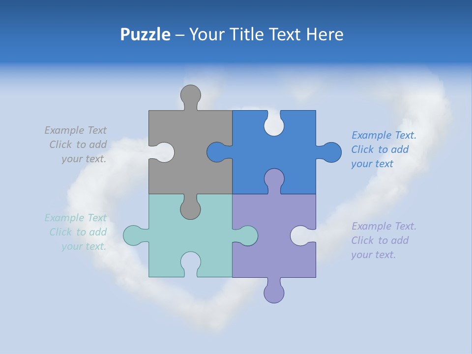 White Passion Air PowerPoint Template