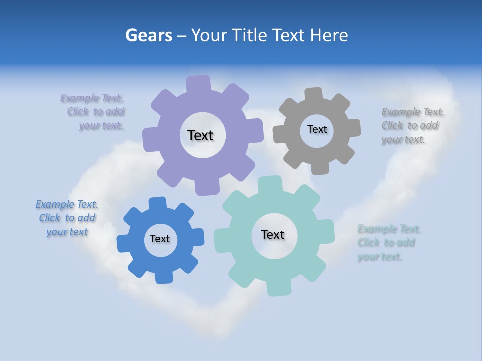 White Passion Air PowerPoint Template