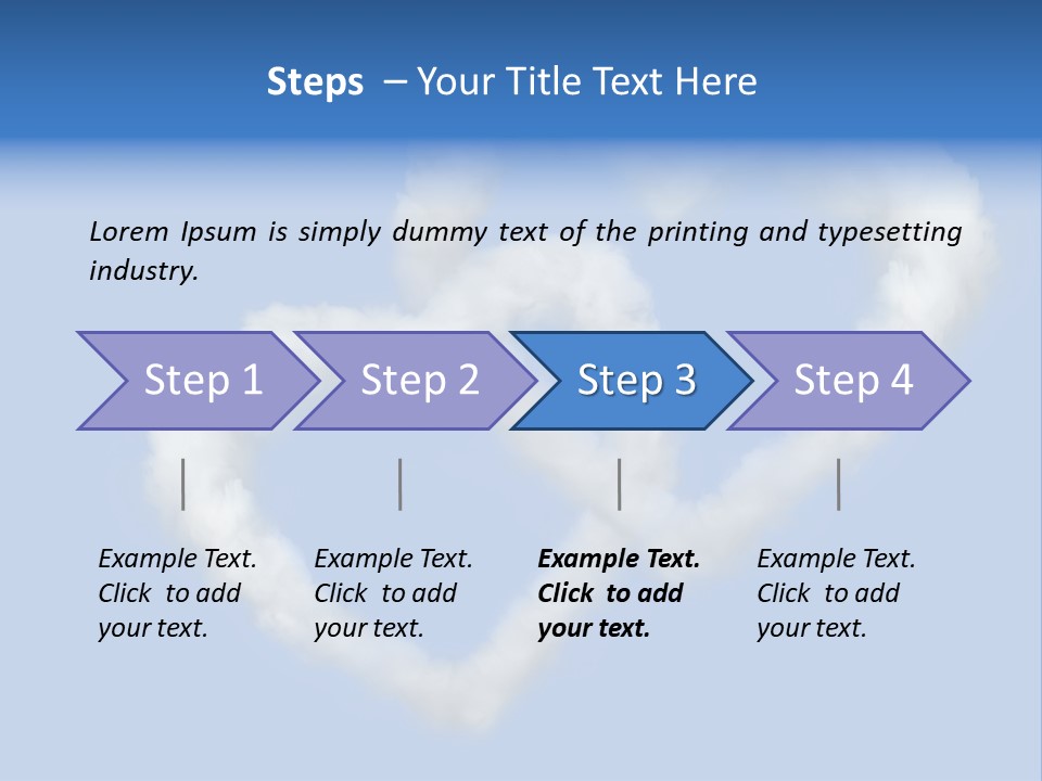 White Passion Air PowerPoint Template