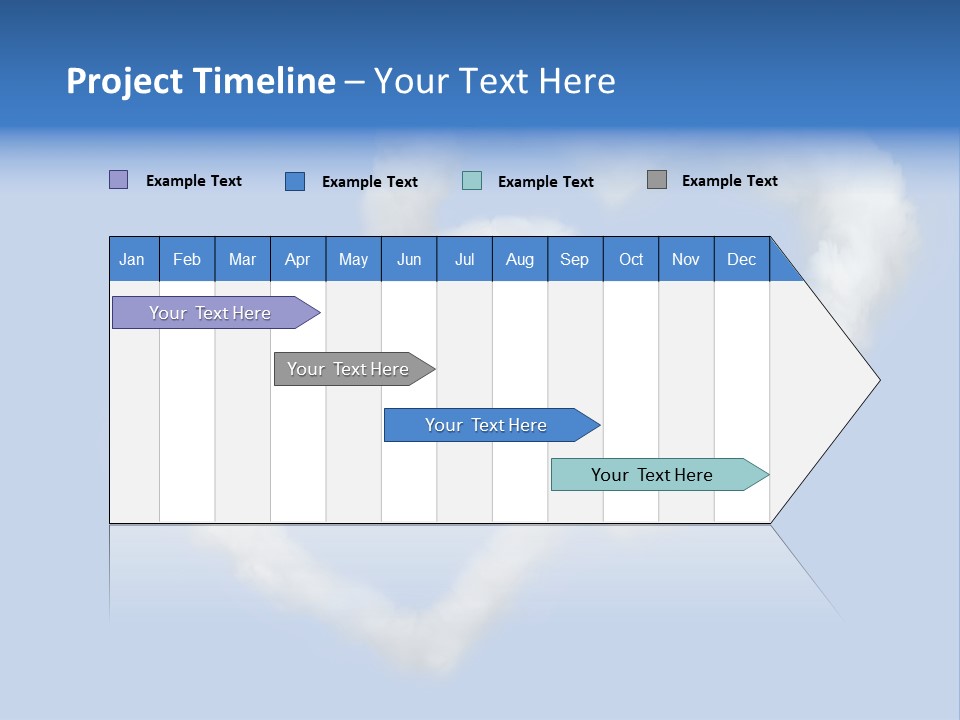 White Passion Air PowerPoint Template
