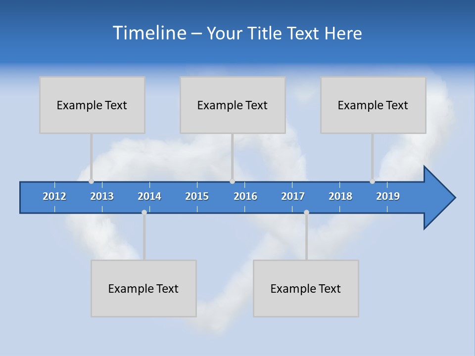 White Passion Air PowerPoint Template