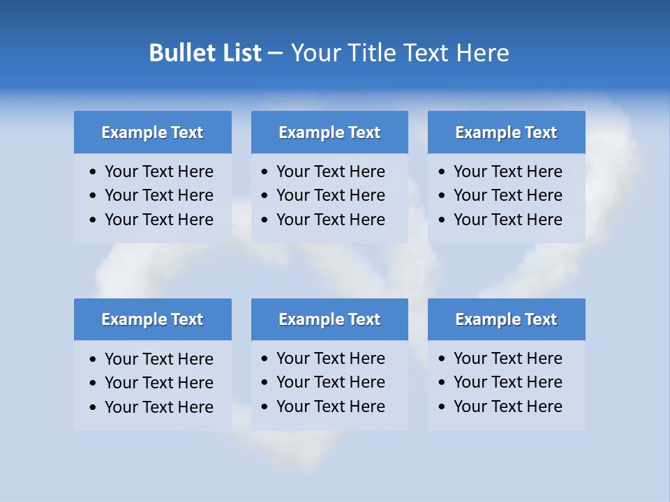 White Passion Air PowerPoint Template