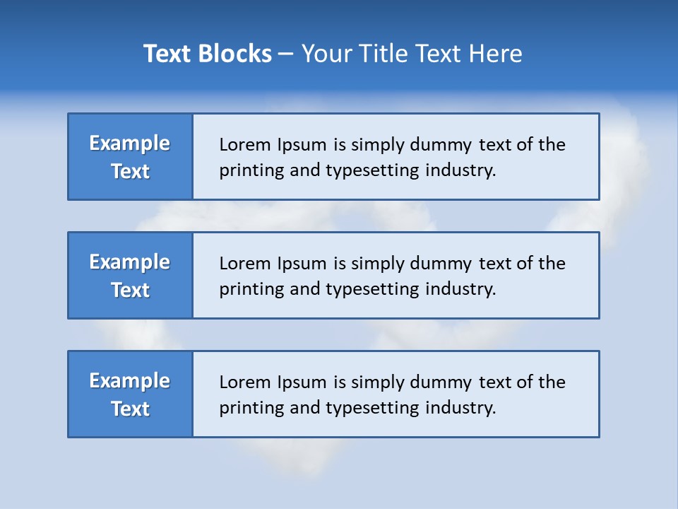 White Passion Air PowerPoint Template