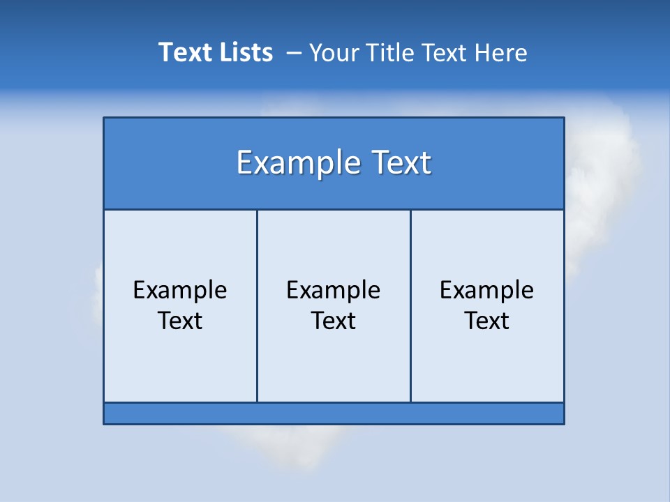White Passion Air PowerPoint Template