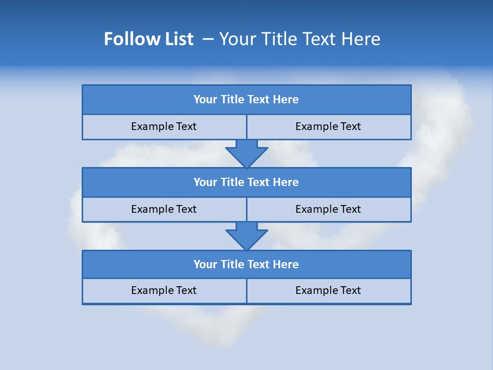 White Passion Air PowerPoint Template