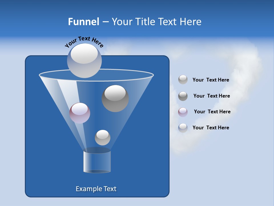 White Passion Air PowerPoint Template