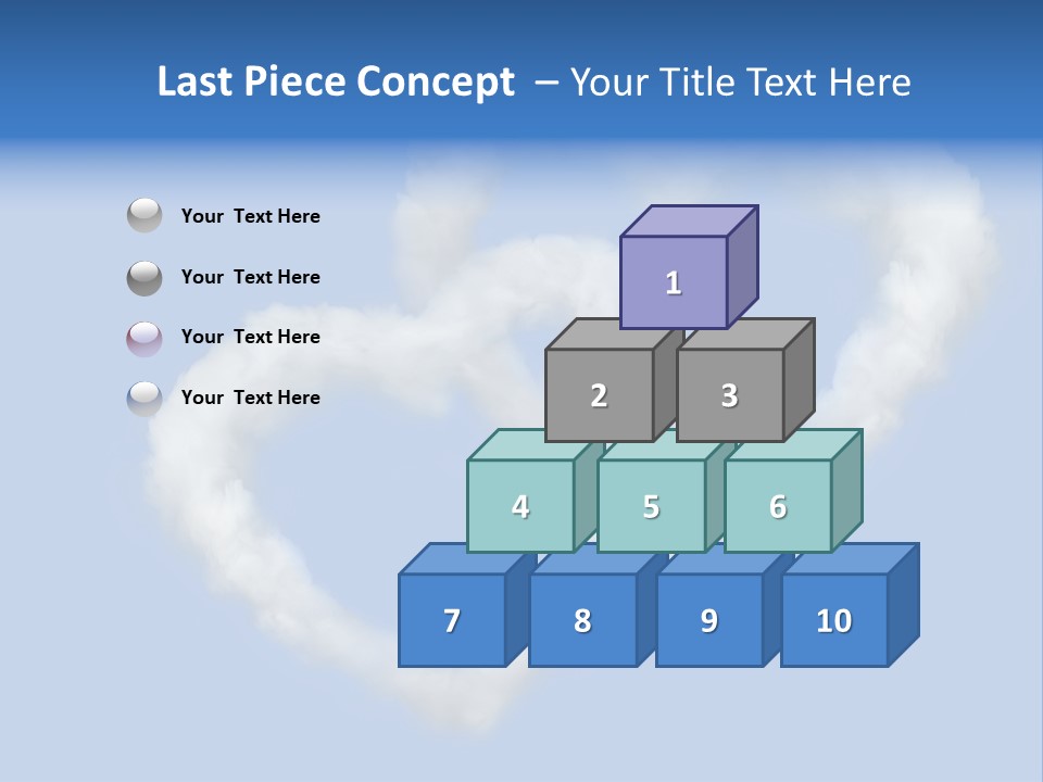 White Passion Air PowerPoint Template