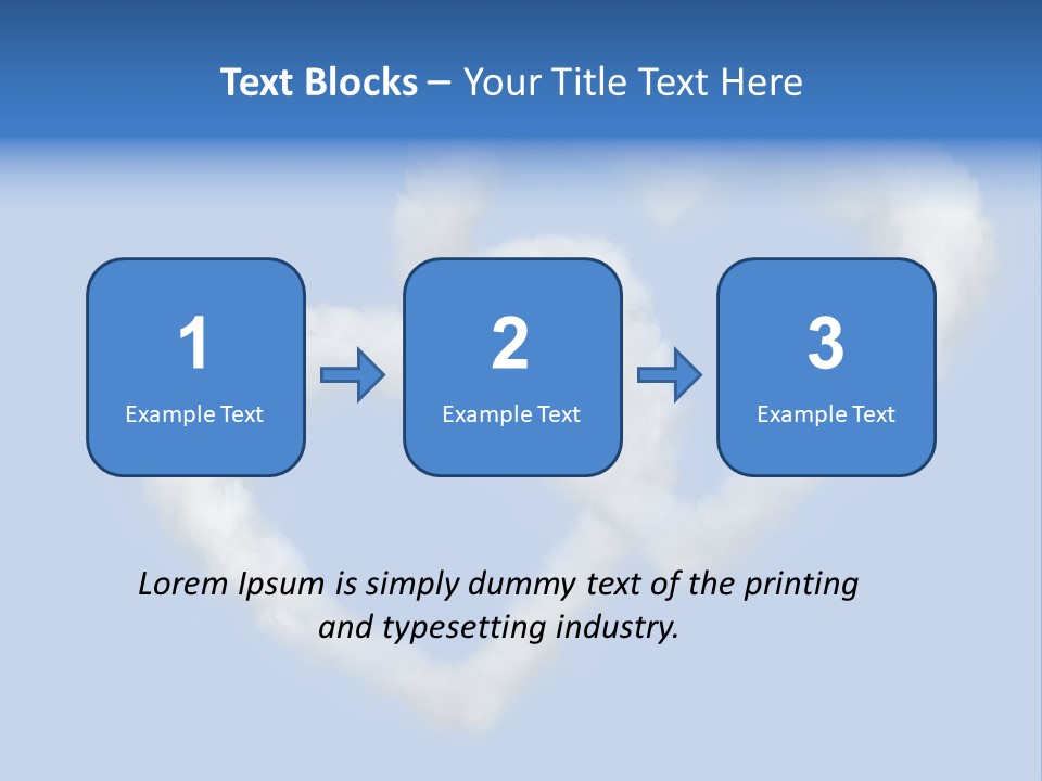White Passion Air PowerPoint Template
