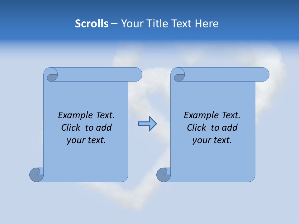 White Passion Air PowerPoint Template