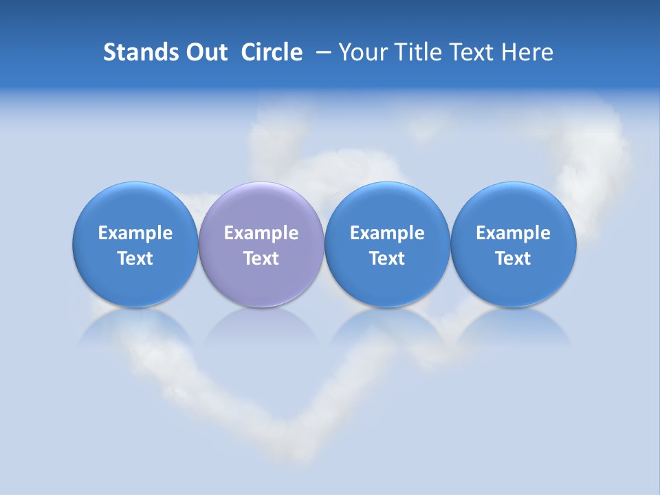 White Passion Air PowerPoint Template