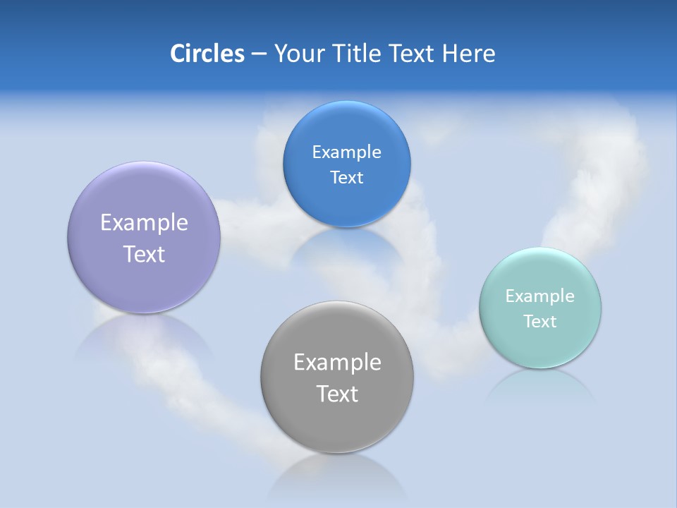 White Passion Air PowerPoint Template