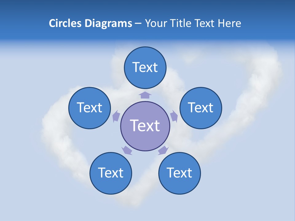 White Passion Air PowerPoint Template