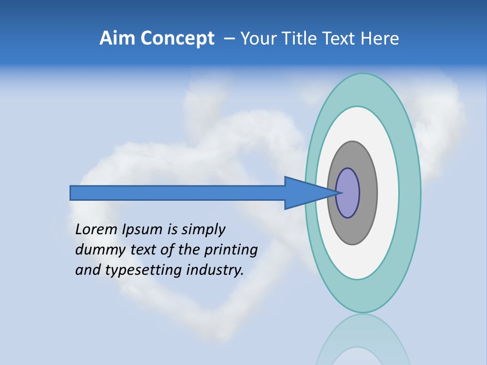 White Passion Air PowerPoint Template