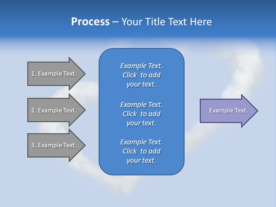 White Passion Air PowerPoint Template