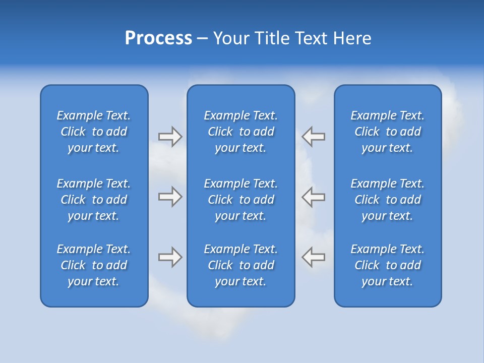 White Passion Air PowerPoint Template