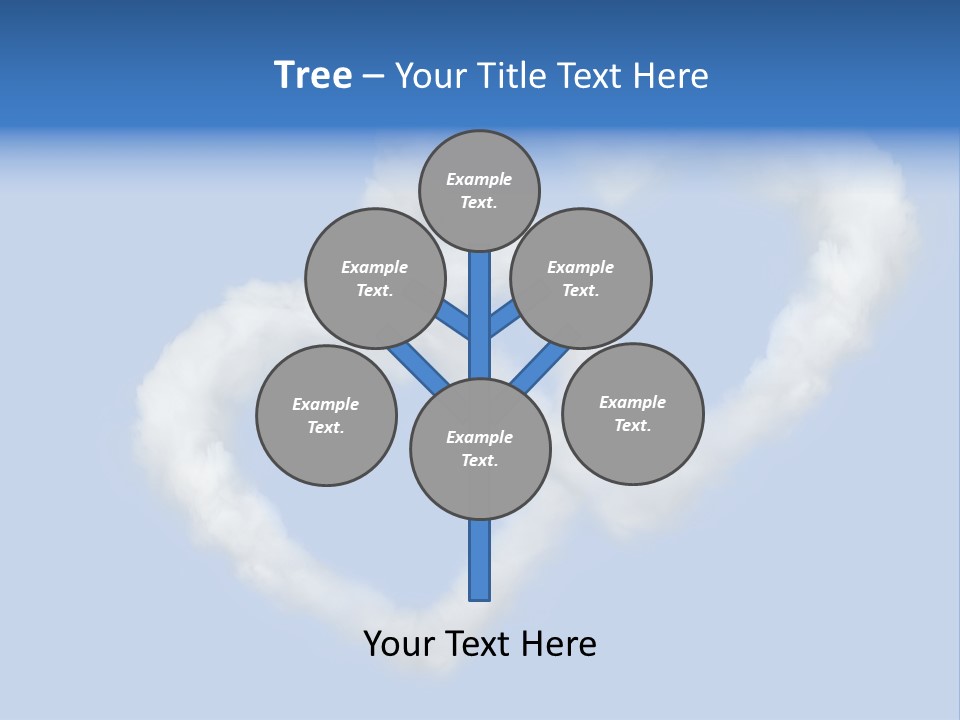 White Passion Air PowerPoint Template