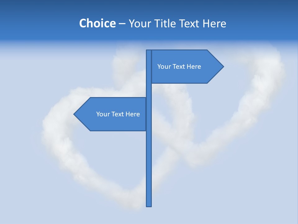 White Passion Air PowerPoint Template