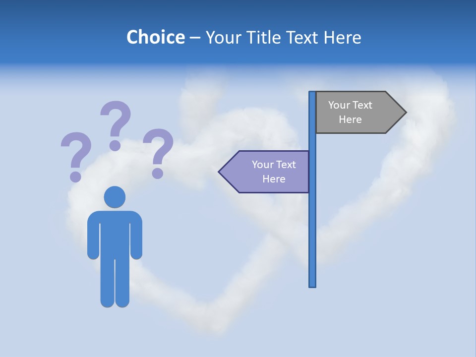White Passion Air PowerPoint Template