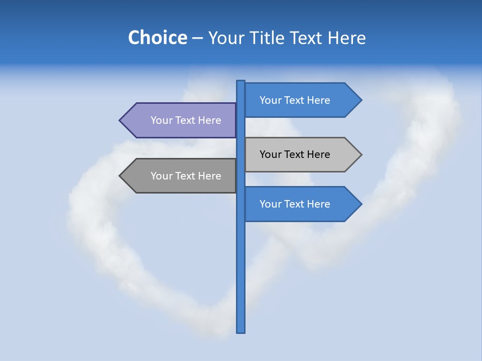 White Passion Air PowerPoint Template