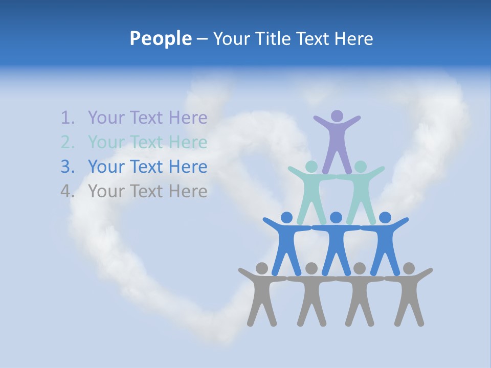 White Passion Air PowerPoint Template