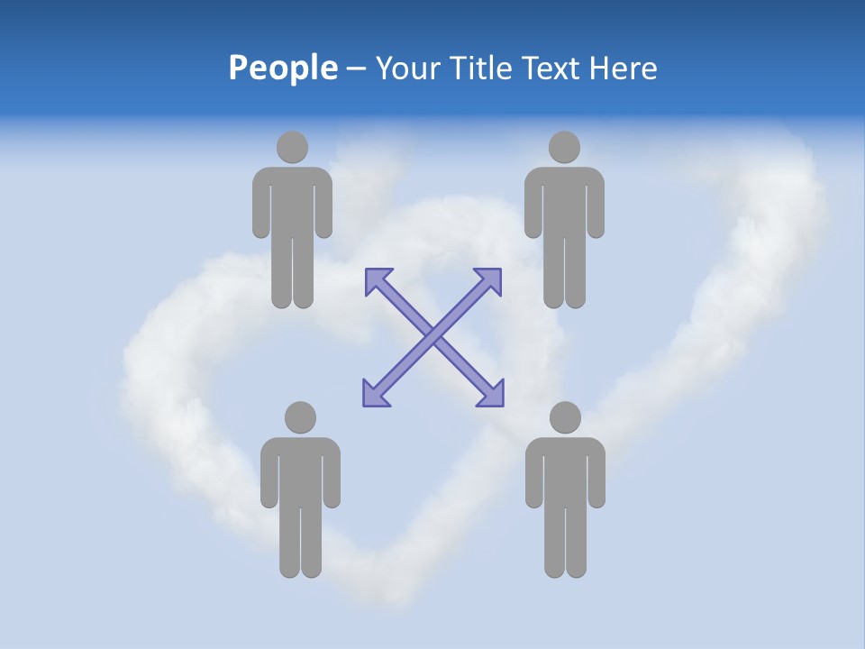 White Passion Air PowerPoint Template