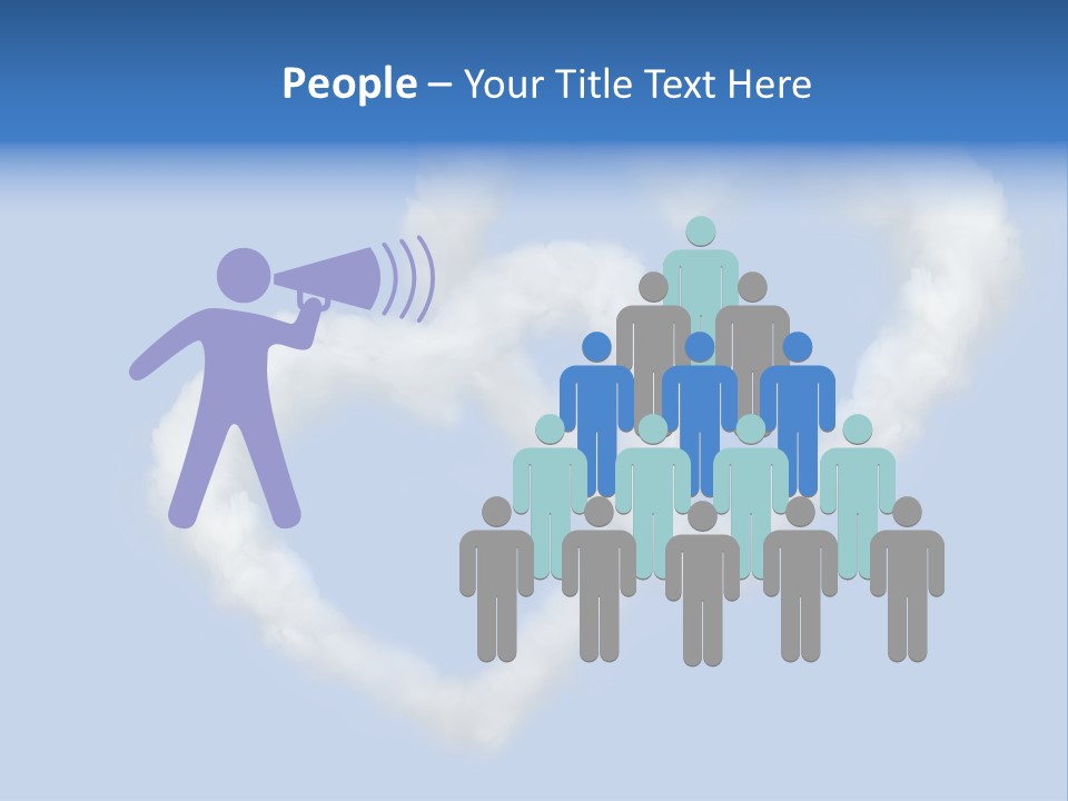 White Passion Air PowerPoint Template