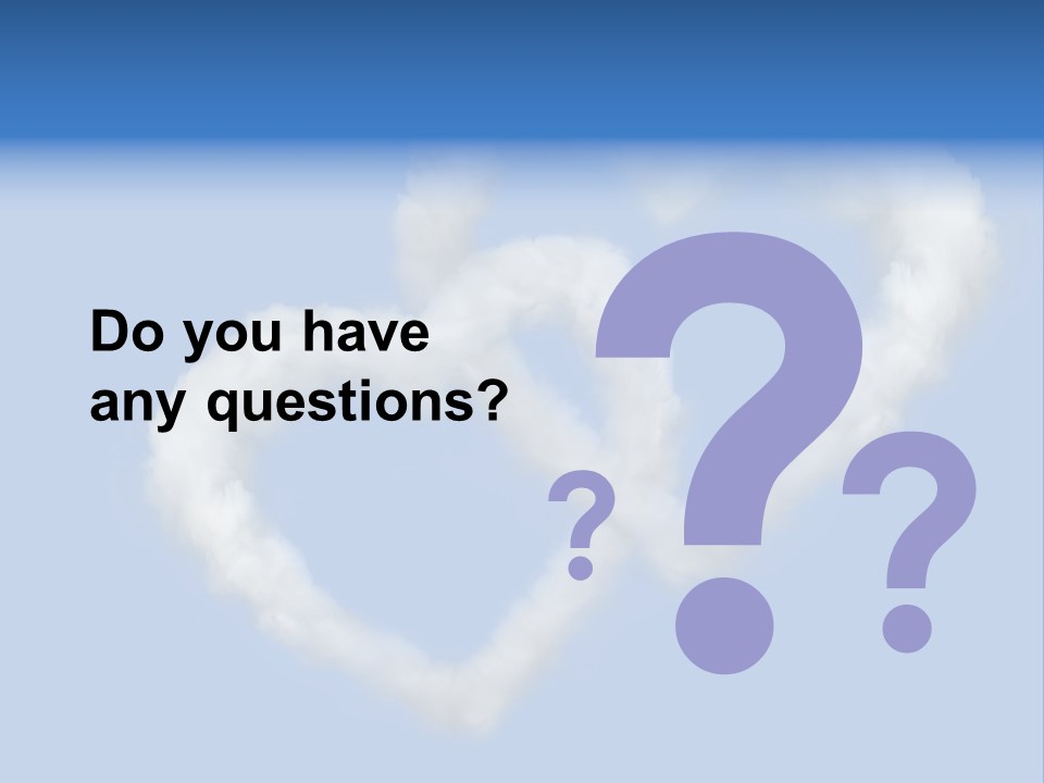 White Passion Air PowerPoint Template