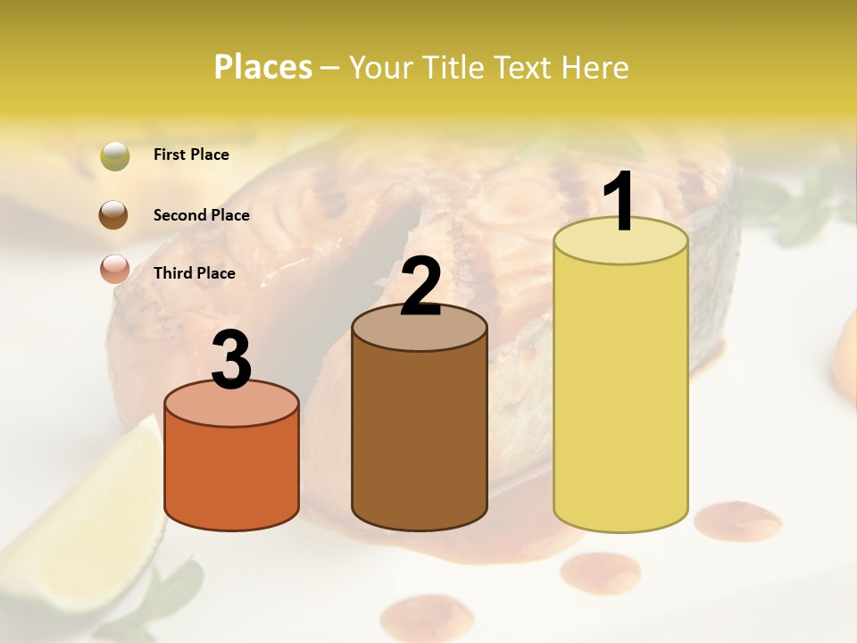 Plate Dish Restaurant PowerPoint Template