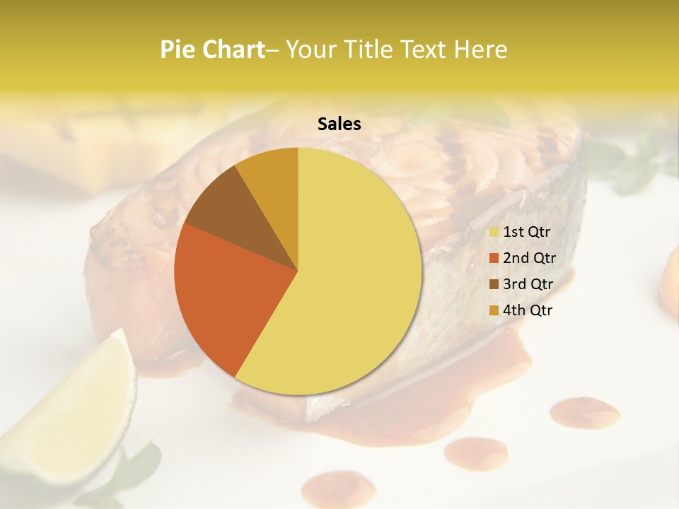 Plate Dish Restaurant PowerPoint Template