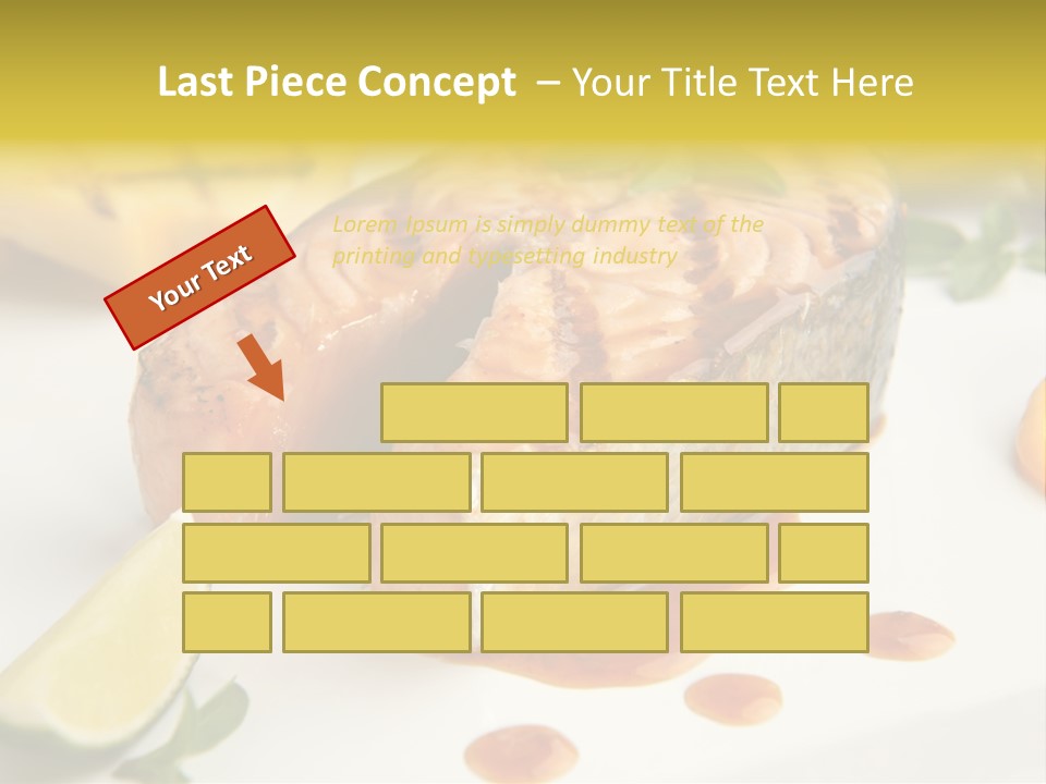 Plate Dish Restaurant PowerPoint Template