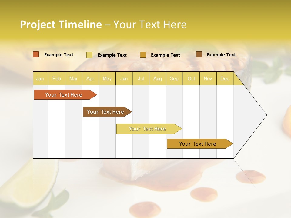 Plate Dish Restaurant PowerPoint Template