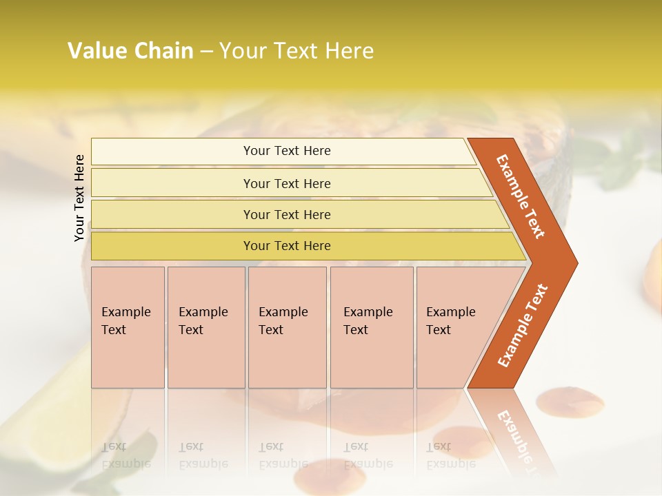 Plate Dish Restaurant PowerPoint Template