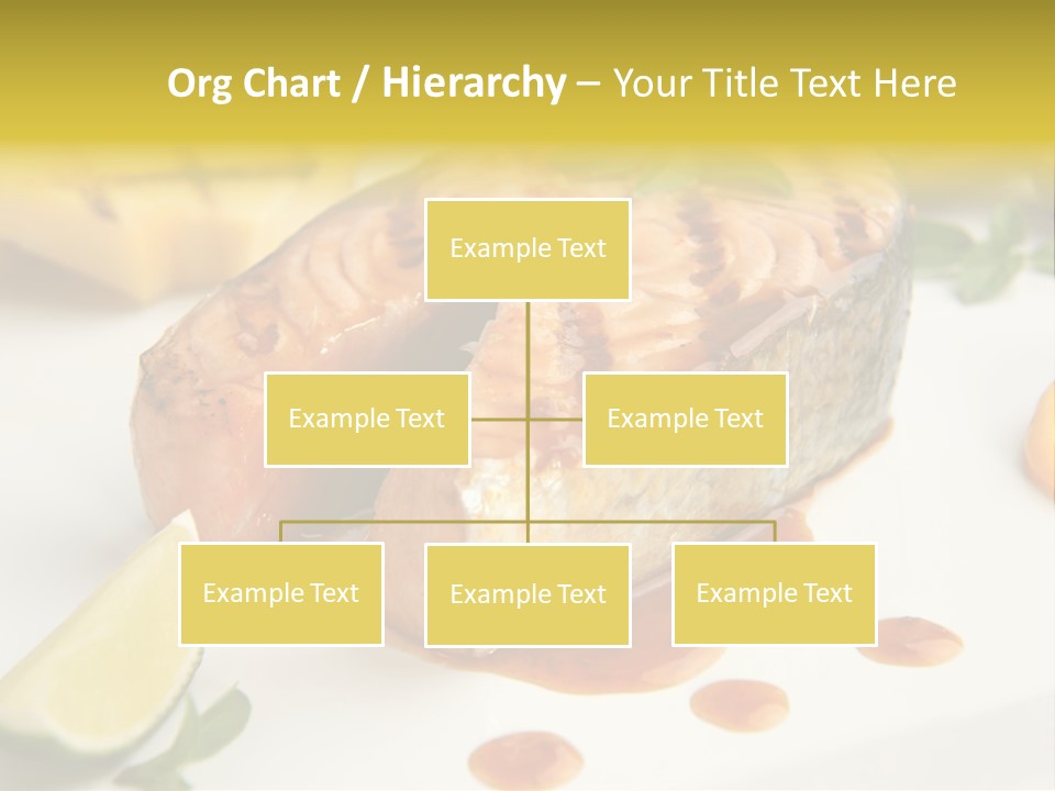 Plate Dish Restaurant PowerPoint Template