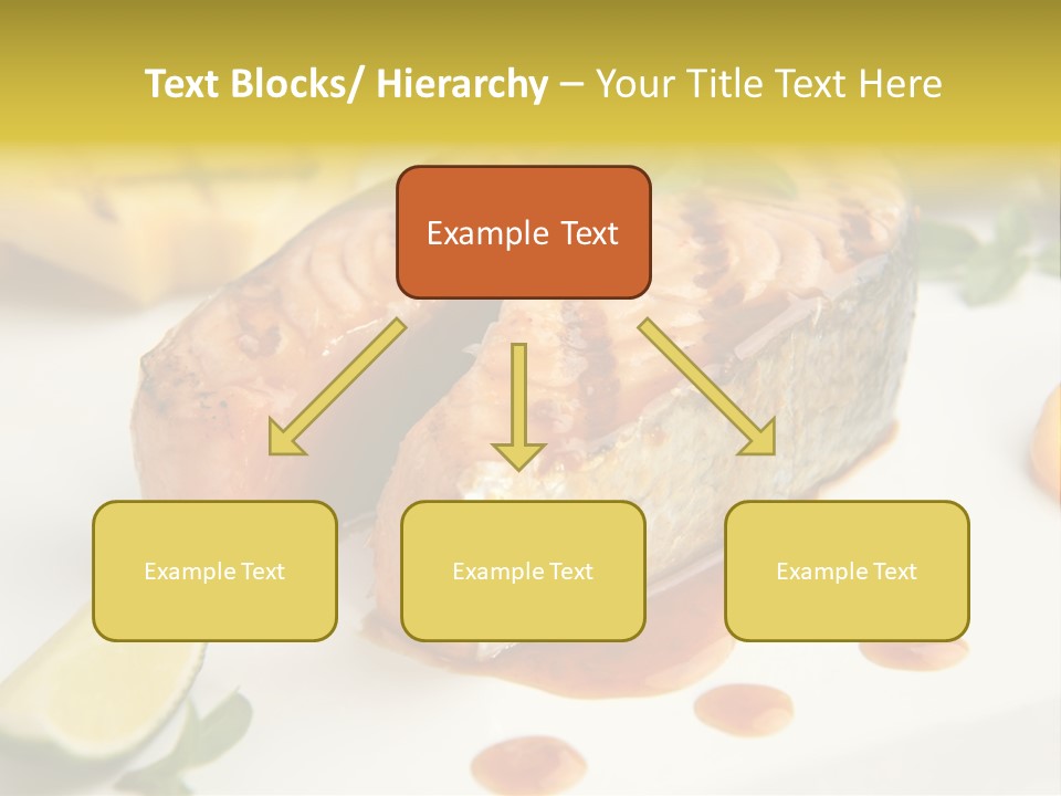 Plate Dish Restaurant PowerPoint Template