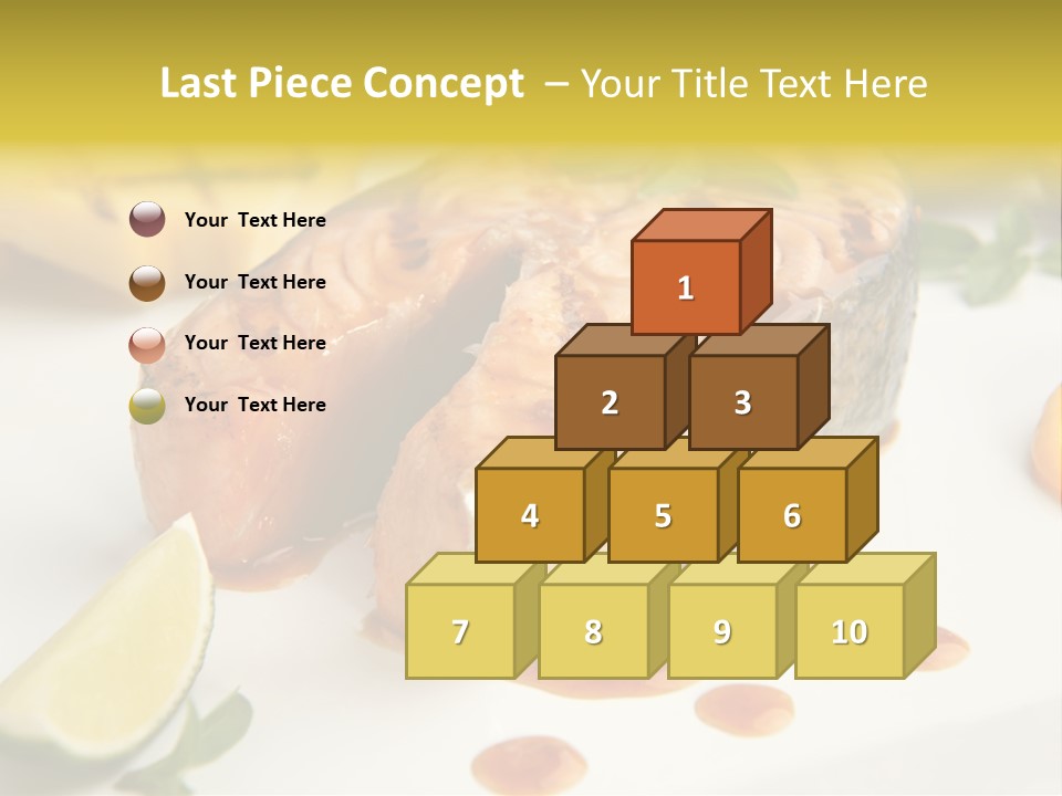 Plate Dish Restaurant PowerPoint Template