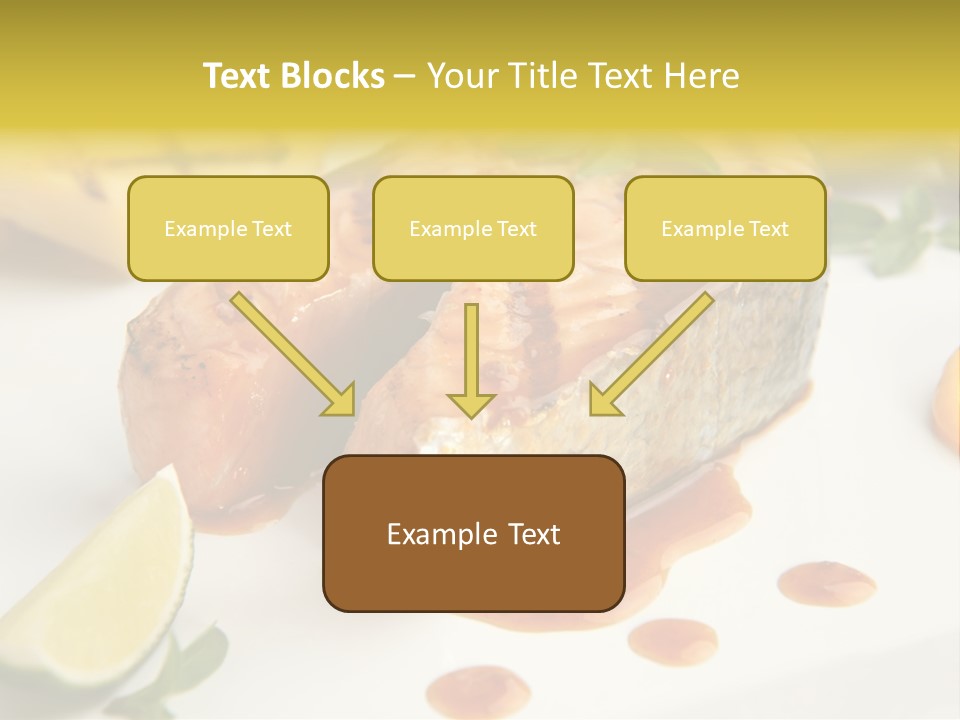 Plate Dish Restaurant PowerPoint Template
