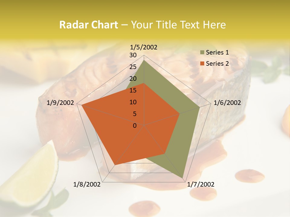 Plate Dish Restaurant PowerPoint Template