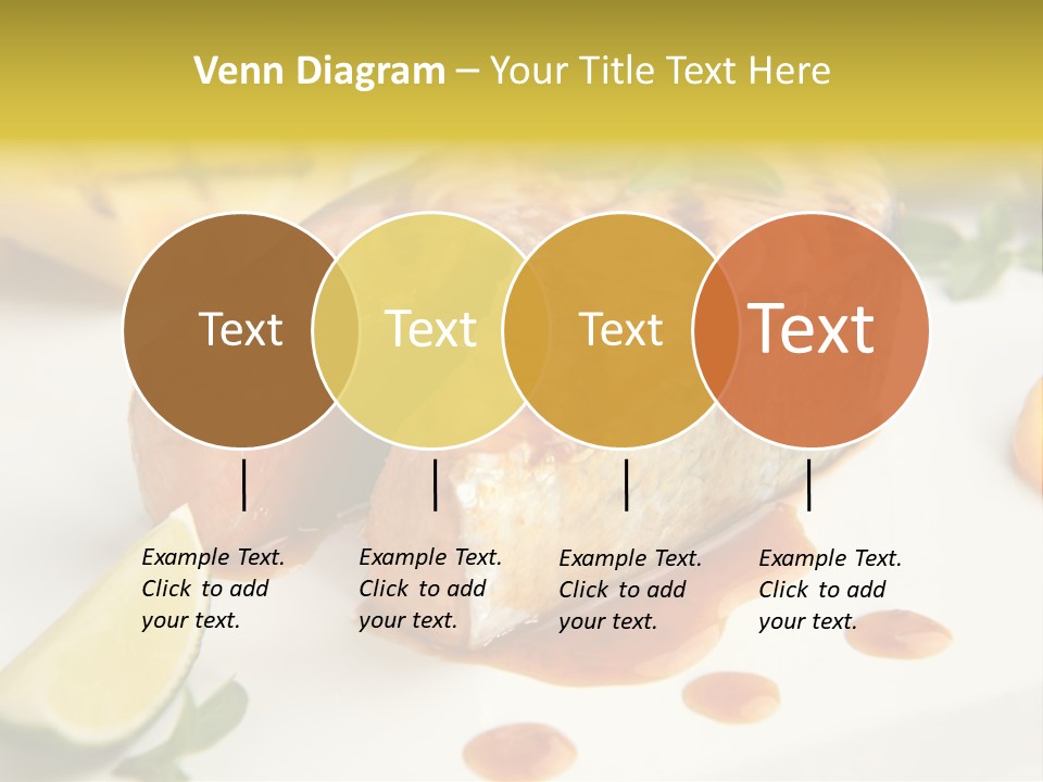 Plate Dish Restaurant PowerPoint Template