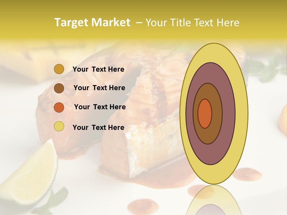 Plate Dish Restaurant PowerPoint Template
