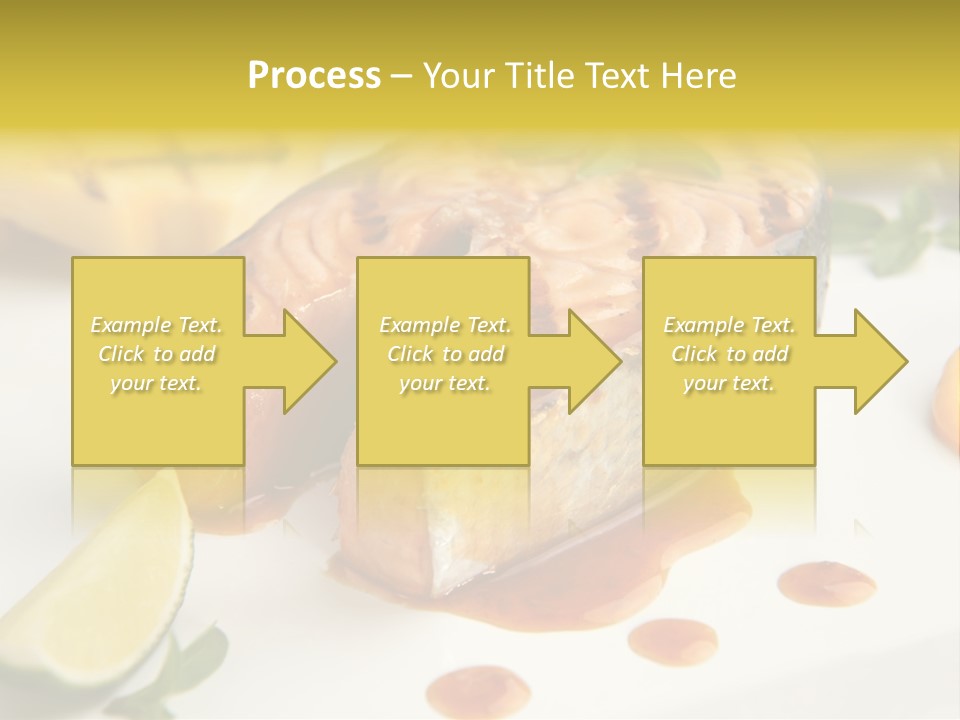 Plate Dish Restaurant PowerPoint Template