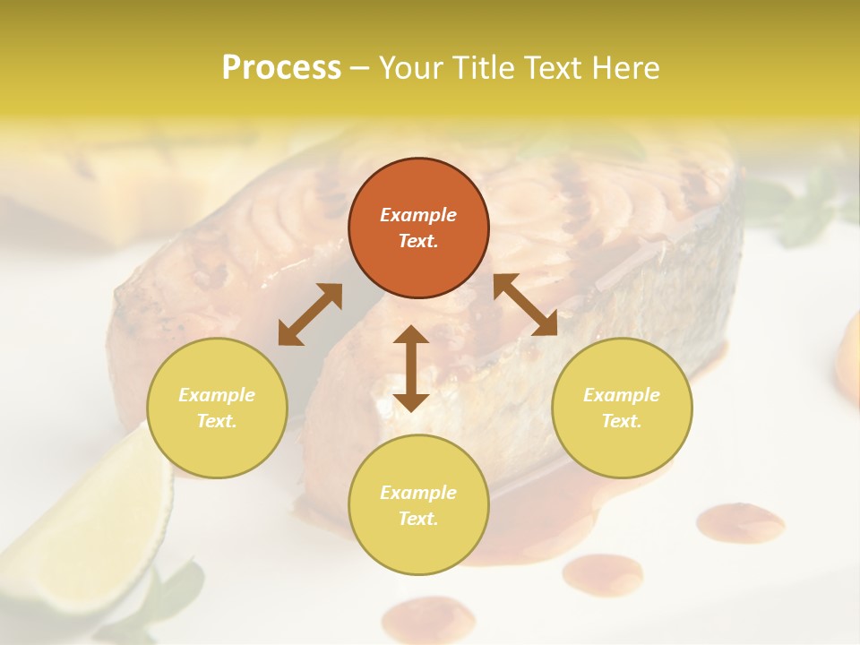Plate Dish Restaurant PowerPoint Template
