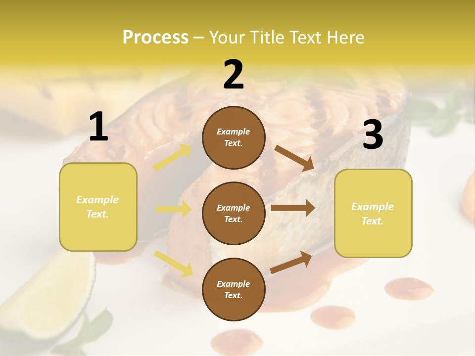 Plate Dish Restaurant PowerPoint Template