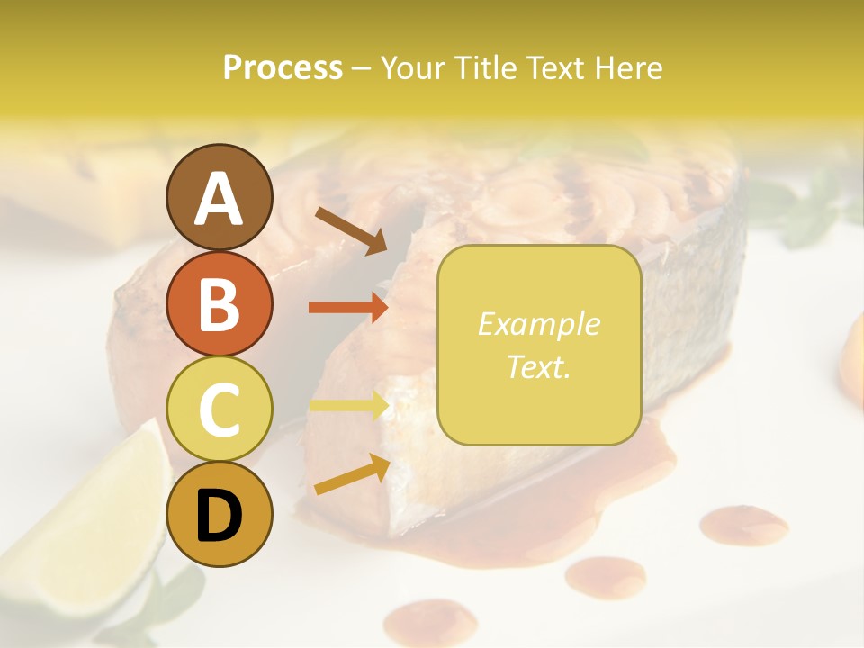 Plate Dish Restaurant PowerPoint Template