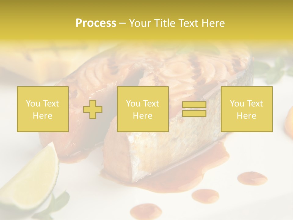 Plate Dish Restaurant PowerPoint Template